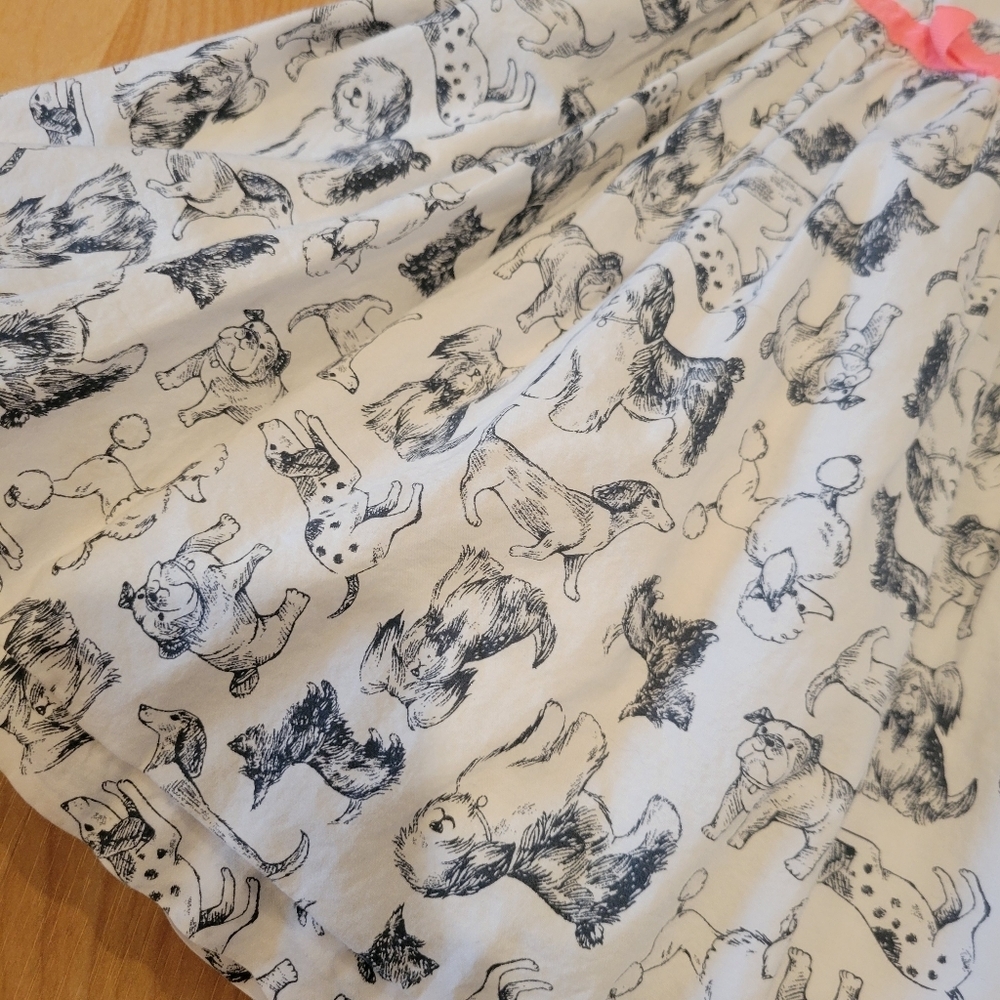 Carter's Black and White Dog Print Dress Size 24 Months - Picture 2 of 7